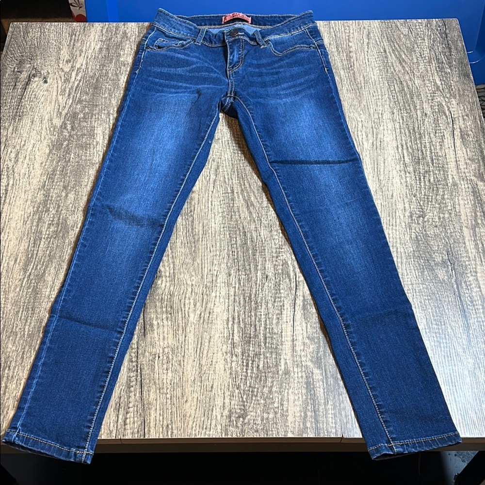 Wax Jean Blue Skinny Jeans